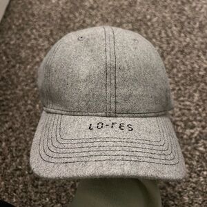 Gray LO-FES Baseball Cap